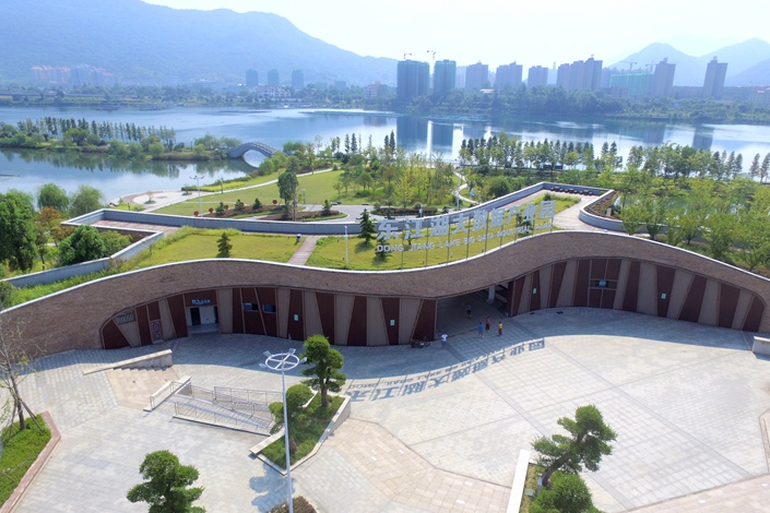 Dongjiang Lake Big Data Center in Chenzhou, Hunan province, on Aug. 17, 2019. Photo: VCG