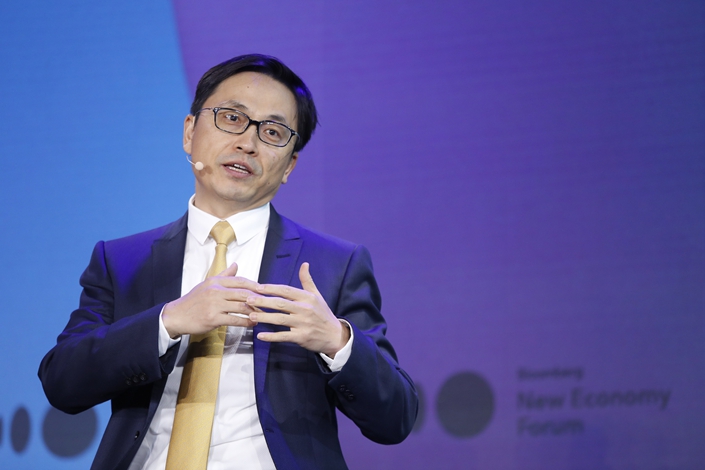 Zhang Lei is the founder and CEO of Hillhouse Capital Management. Photo: VCG