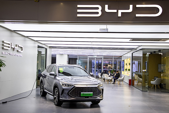 BYD has stopped the production of fossil-fueled vehicles since March. Photo: VCG