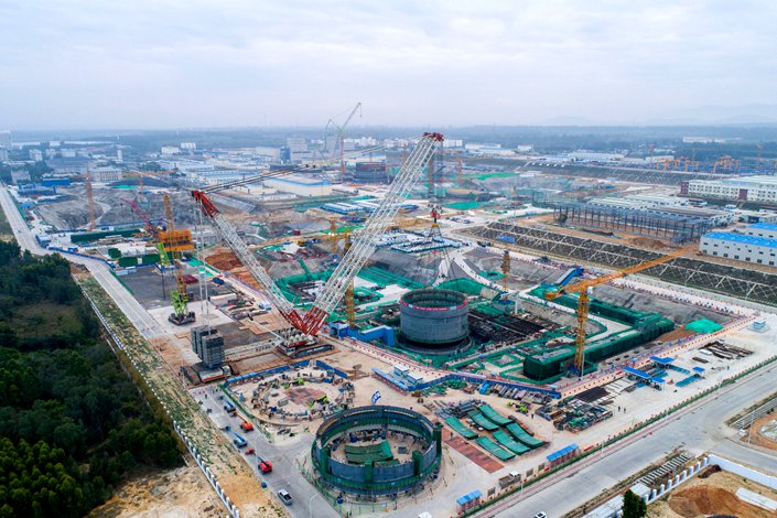 China's Changjiang Nuclear Power Base on Feb. 26. Photo: VCG