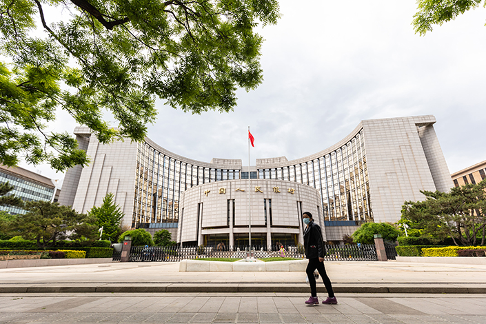 China’s weighted average deposit rates declined by 10 basis points, or  a tenth of a percentage point, to 2.37% in the last week of April.