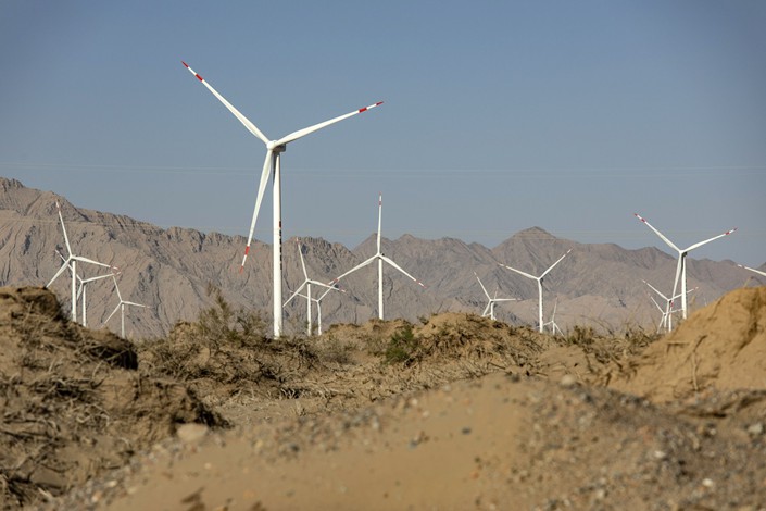 Investors in China added $11.3 billion into climate-focused funds last year, almost double their 2020 level. Photo: Bloomberg