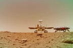 研究：“祝融号”发现火星可能有大量含水矿物