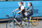 上海共享单车使用量大增 平均骑行时间明显延长