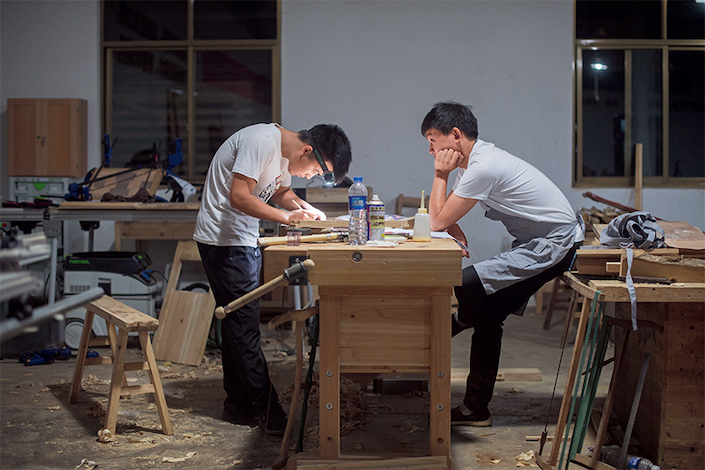 China started building its vocational education system in the late 1970s　