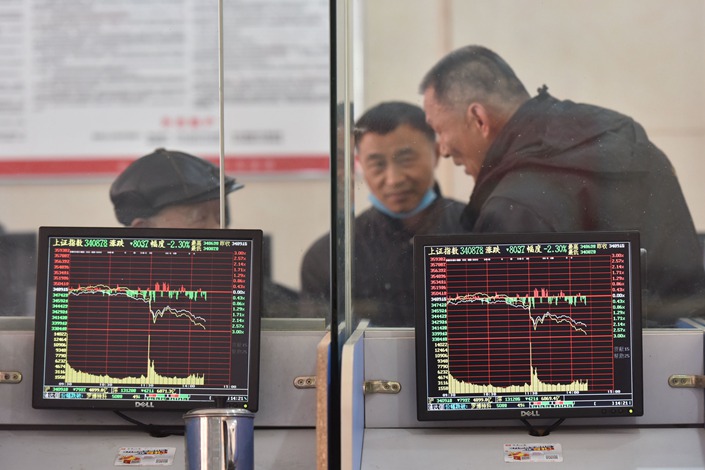 Brokerage firms are getting a boost from an uptick in market sentiment as Chinese stocks extend their recent outperformance against global peers. Photo: Bloomberg