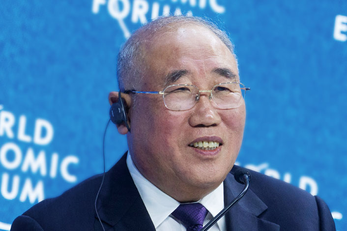 China’s climate change envoy Xie Zhenhua