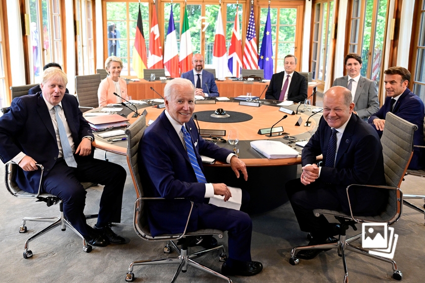 G7峰会拉开帷幕 多国领导人举行会晤