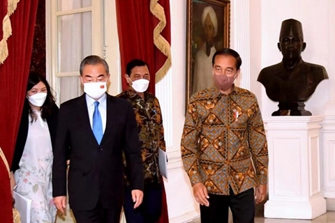 王毅会见印尼总统佐科：中方全力支持印尼办好G20领导人峰会