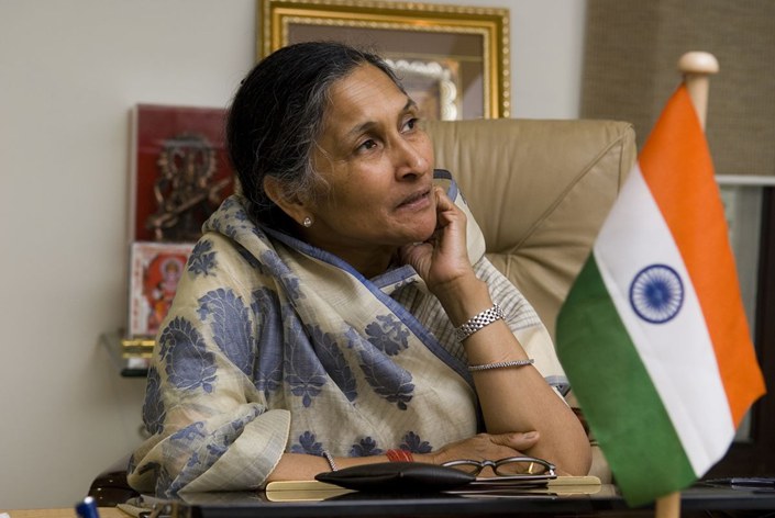 Savitri Jindal. Photo: Bloomberg