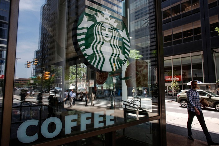 A Starbucks store in Philadelphia, U.S. Photo: VCG