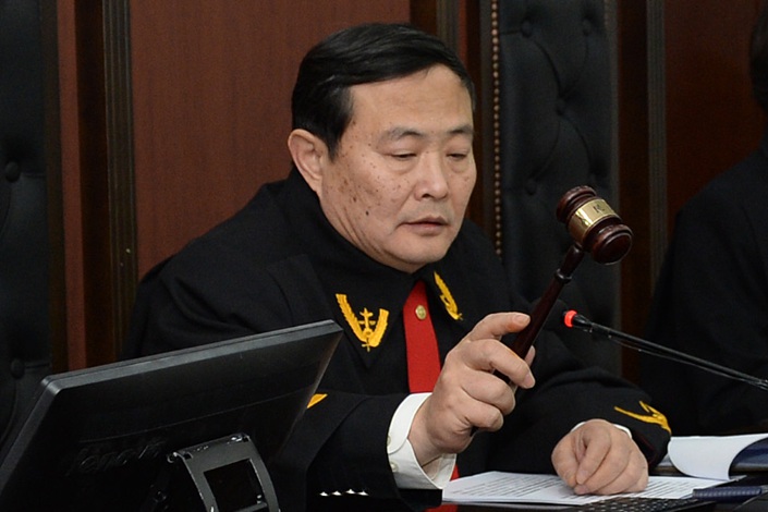 Su Chi, the first president of China’s first intellectual property court. Photo: VCG