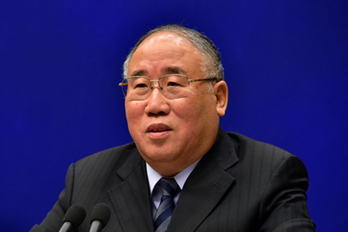 Xie Zhenhua said the U.S. is “fully responsible” for the suspension of bilateral climate talks. Photo: VCG