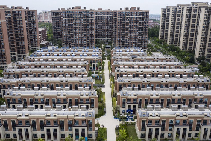 Country Garden's Fengming Haishang residential development in Shanghai on July 12. Photo: Bloomberg