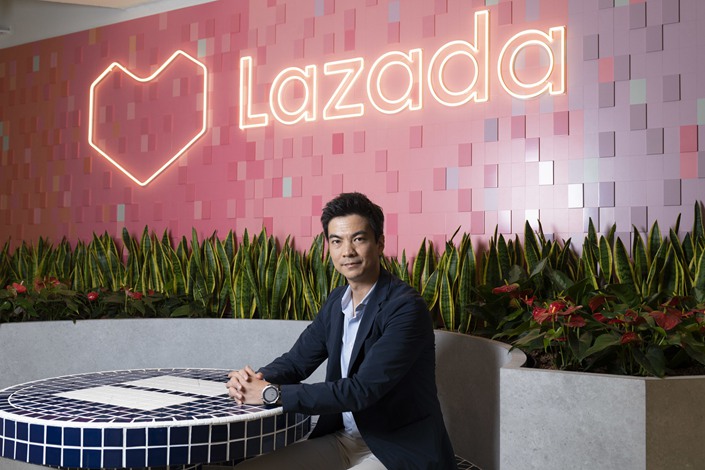 Lazada Group CEO James Dong. Photo: Bloomberg