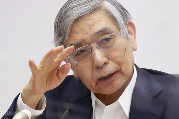 Haruhiko Kuroda on Thursday, July 21, 2022. Photo: Bloomberg