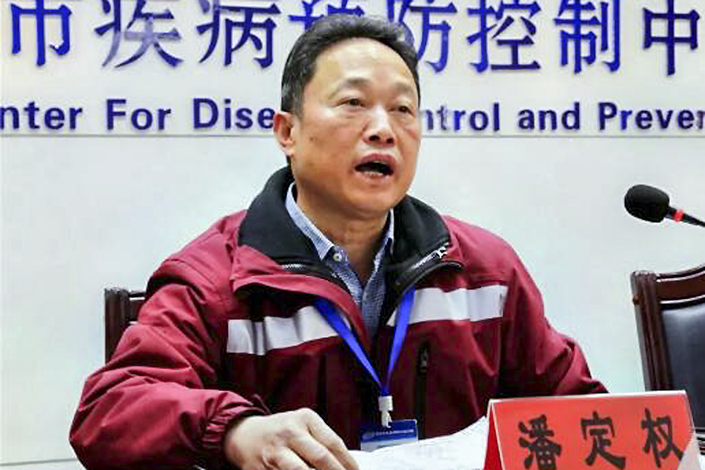 Pan Dingquan, former director of Guilin city’s disease control center