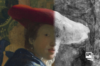 《戴红帽子的姑娘》：颜料下面的秘密｜观展