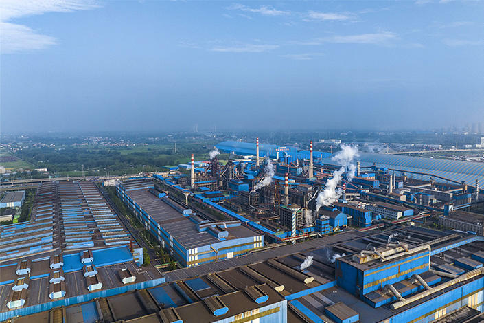Shagang’s plant in East China’s Jiangsu province on July 21. Photo: VCG