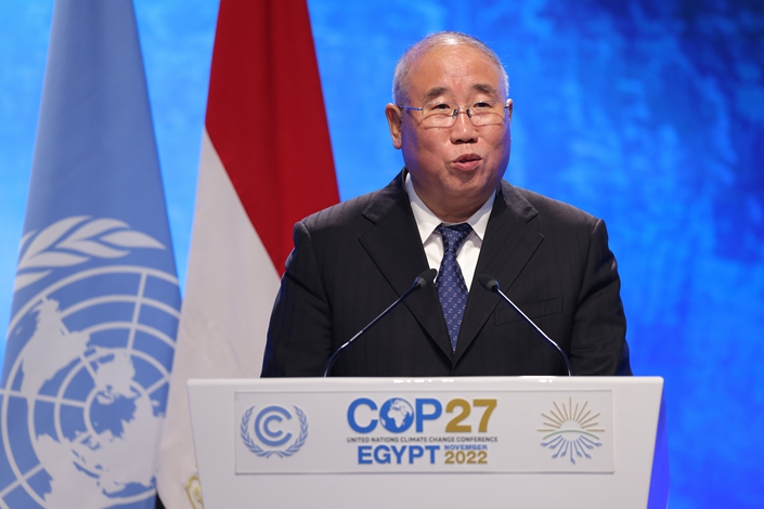 China’s climate envoy Xie Zhenhua. Photo: VCG