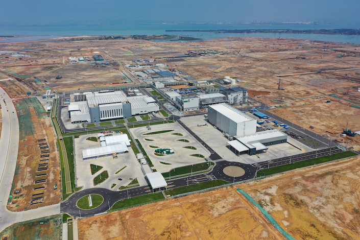 　BASF’s Zhanjiang complex in Guangdong province on Sept. 10, 2022.