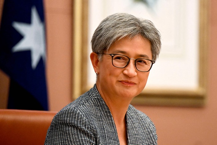 Australian Foreign Minister Penny Wong on Oct. 18. Photo: Bloomberg