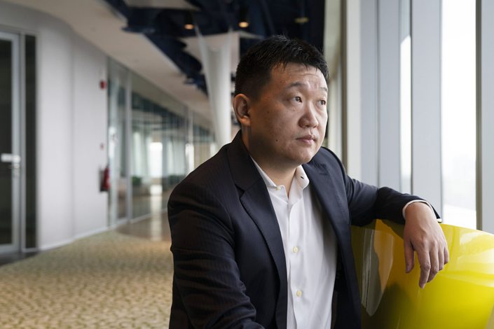 Sea’s founder and CEO Forrest Li in 2020. Photo: Bloomberg