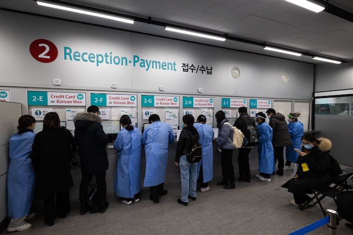 In late December, South Korea said it would require Covid tests for all travelers from China by the end of February and would limit short-term visa issuance until the end of January.