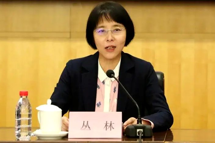 Cong Lin, a new vice chair of the China Banking and Insurance Regulatory Commission. Photo: Fujian Supervision Bureau of the China Banking and Insurance Regulatory Commission