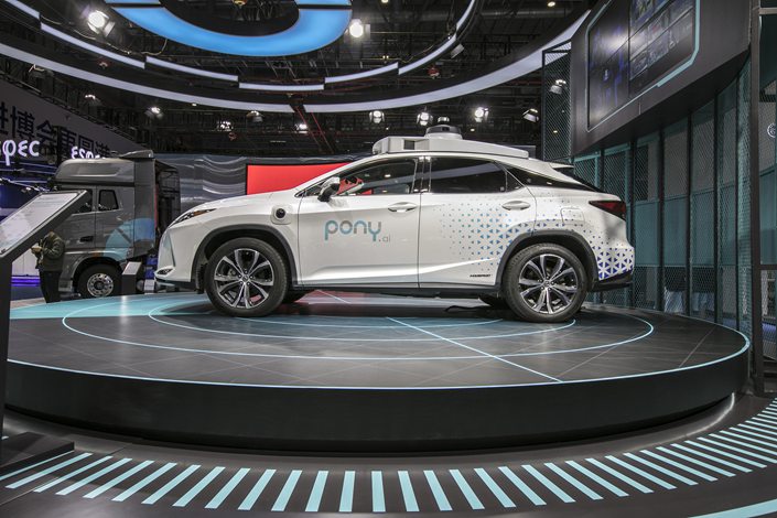 Self-driving startup Pony.ai plans to launch an assisted driving system for consumer vehicles as part of ongoing commercialization efforts. Photo: VCG
