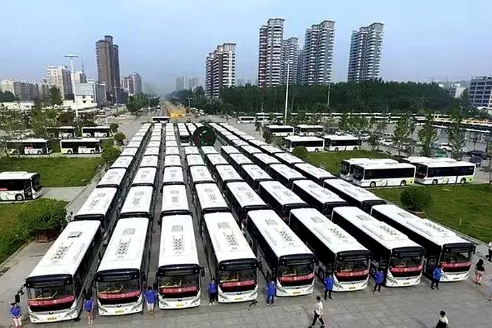 In an announcement on Feb. 23, the Shangqiu Public Transportation firm in Henan province said it was suspending its operations. Photo: Shangqiu Public Traffic Company