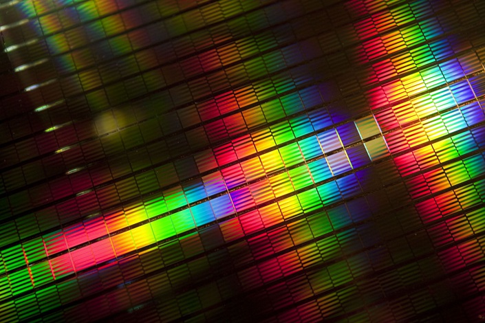 Shares in Chinese suppliers of semiconductor materials surged after unsubstantiated reports of impending Japanese export curbs. Photo: Bloomberg