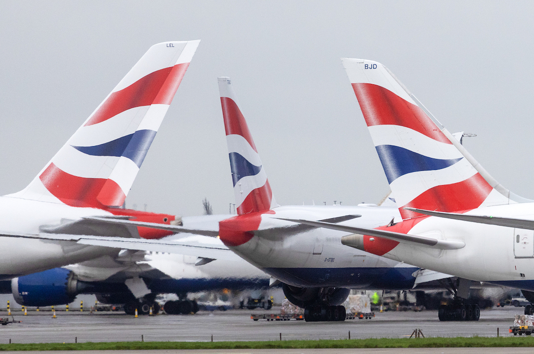 British Airways suspended flights to China Jan. 29, 2020, after the outbreak of the pandemic
