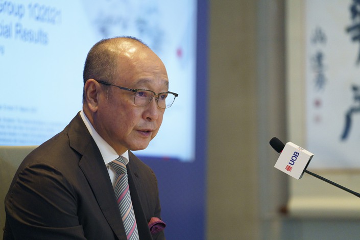 Wee Ee Cheong, CEO of United Overseas Bank. Photo: VCG
