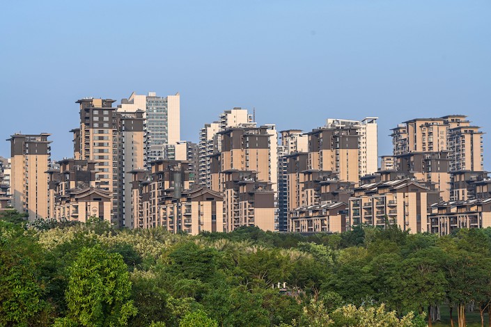 China’s property sector accounts for about 20% of the country’s gross domestic product.