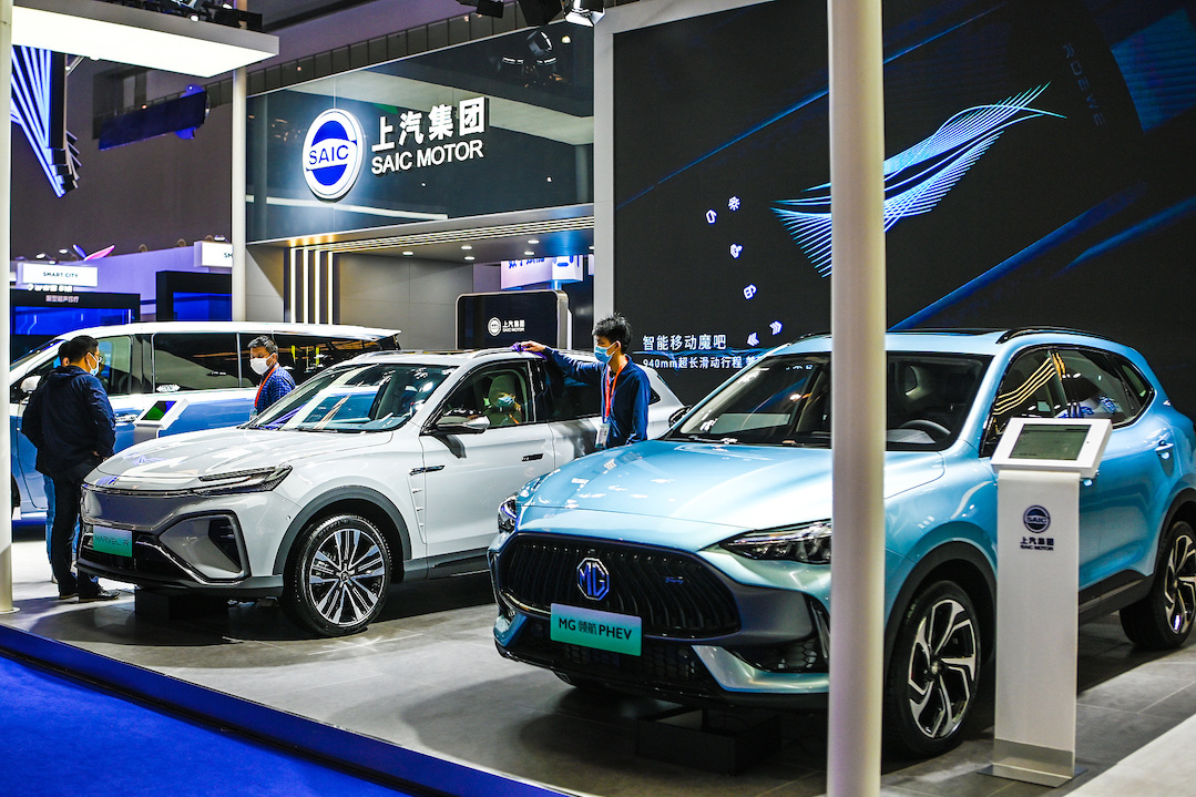 SAIC sold 530,000 autos overseas in the first quarter, an increase of 40% from a year earlier