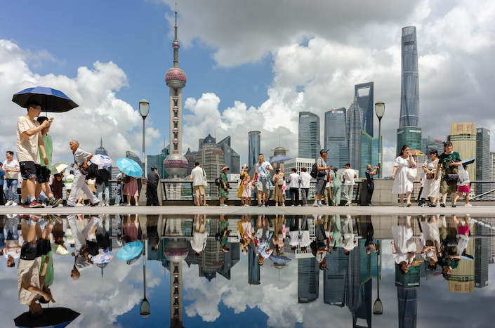 Shanghai’s GDP grew 9.7% in the first half, leading the 28 provinces and provincial-level municipalities that have reported data.