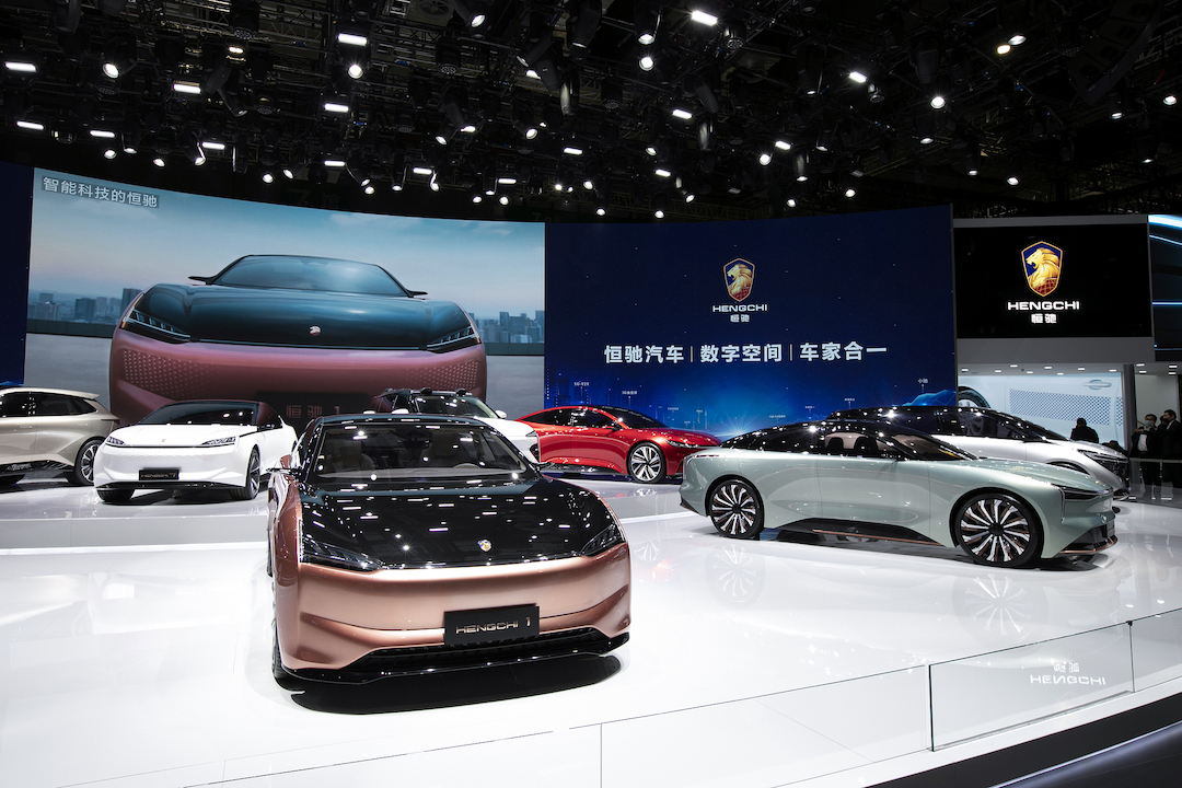 Evergrande NEV said in June that it delivered more than 1,000 of the Hengchi 5 — an electric sport utility vehicle — as of the end of May