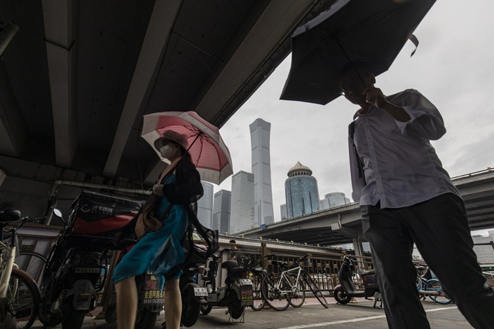 Policymakers are focusing on how to rebuild confidence among private firms after the sector was battered by pandemic-related restrictions. Photo: Bloomberg