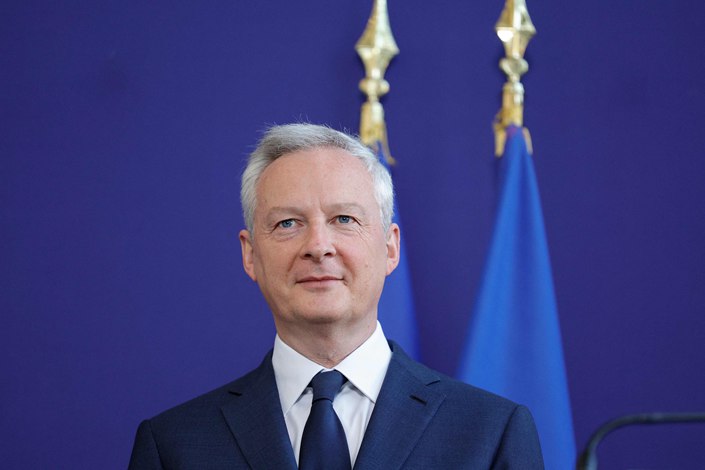 France’s Minister for the Economy and Finance Bruno Le Maire attends an event in Paris on July 21. Photo: VCG
