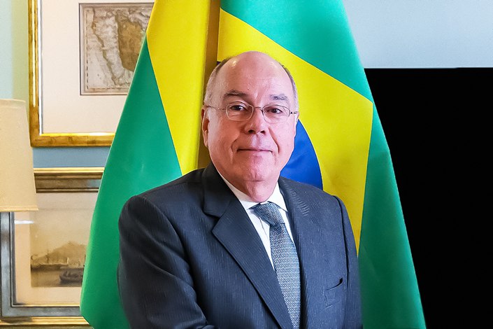 Brazil's Foreign Minister Mauro Vieira. Photo: VCG