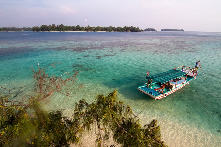 Rempang island is rich in quartz sand, which is used in the making of solar panels. Photo: VCG