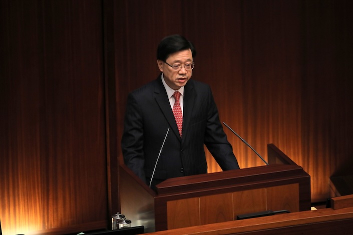 Chief Executive John Lee detailed the measures Wednesday during the second policy address of his tenure