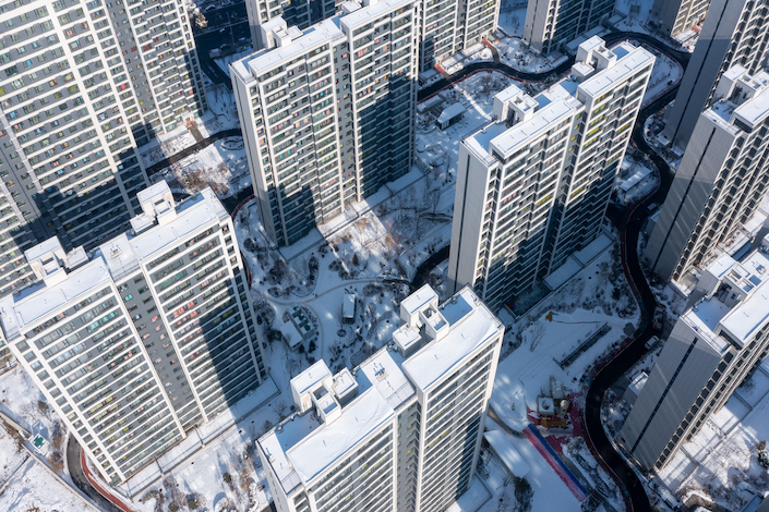 A new housing project in Jilin on Nov. 14, 2023.