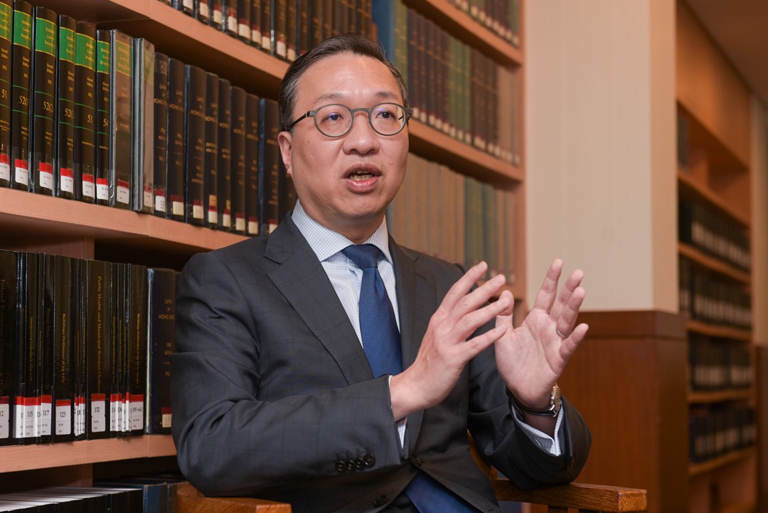 Hong Kong Justice Secretary Paul Lam. Photo: VCG