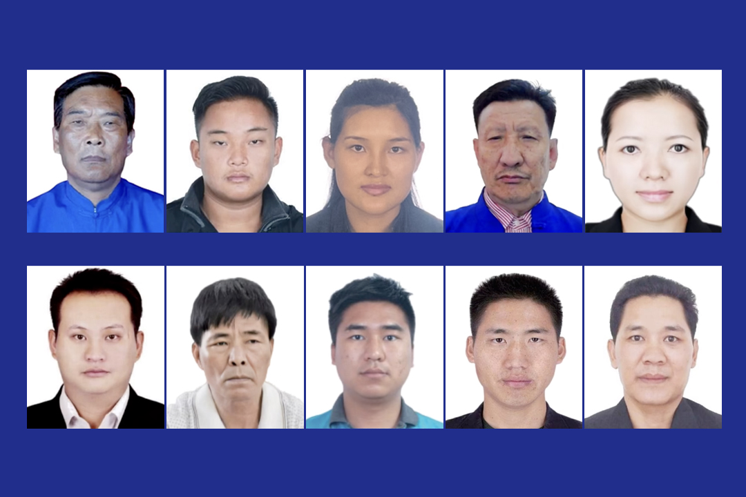 The 10 leading figures involved in alleged telecom fraud syndicates in Myanmar that are now wanted by Chinese authorities. Photo: China’s Ministry of Public Security