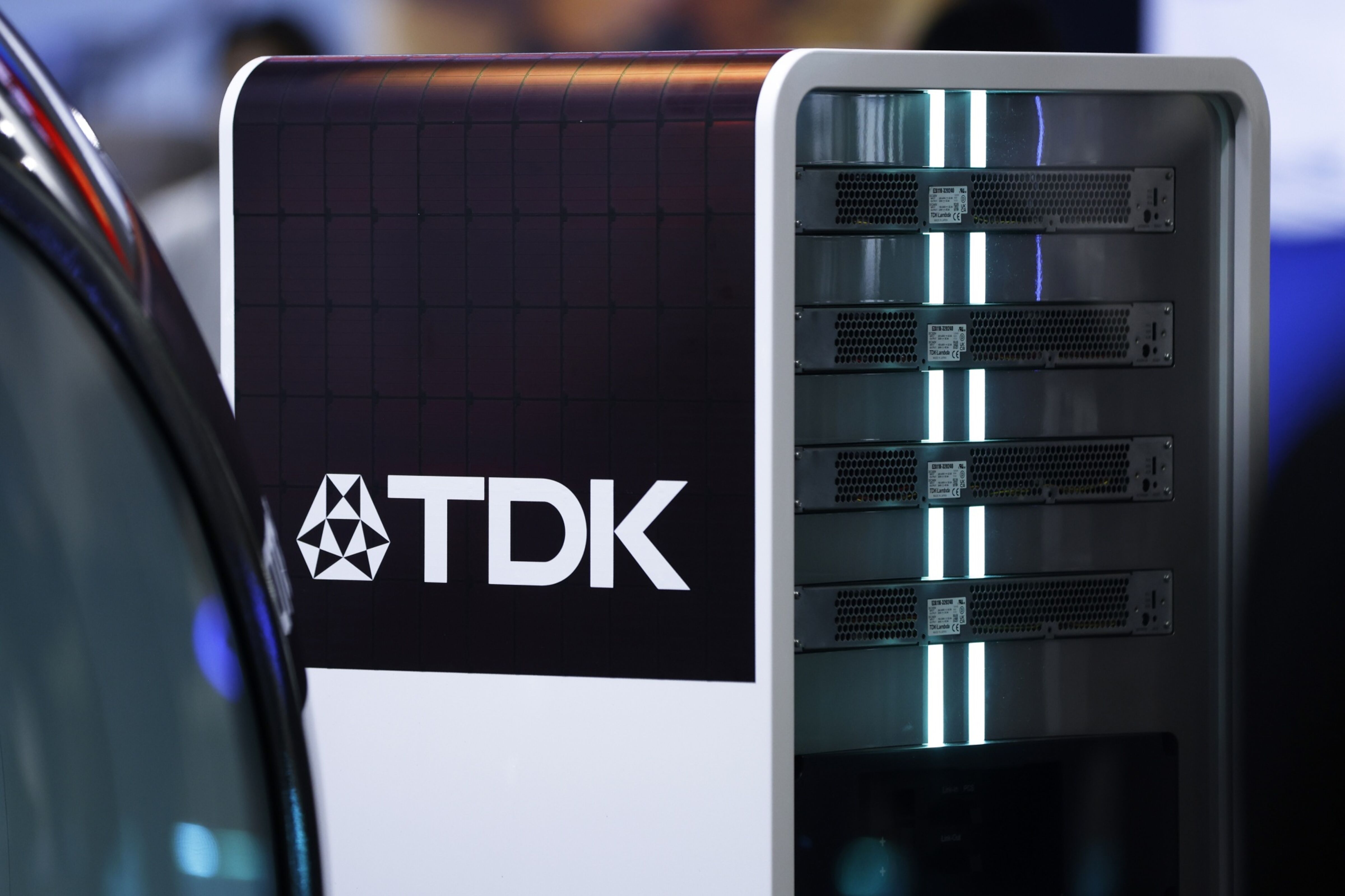TDK began shipping small-size lithium-ion batteries using silicon electrodes in the first half of 2023. Photo: Bloomberg