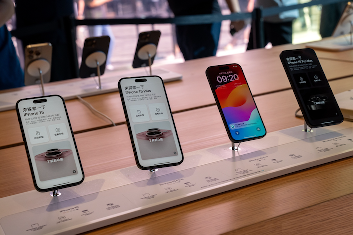 The iPhone series ranked first in shipments in the fourth quarter and 2023 overall