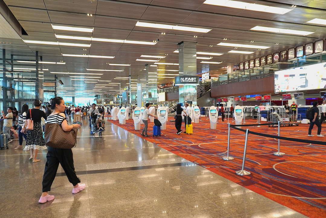 Passenger traffic at Singapore’s Changi Airport reached 58.9 million in 2023, about 86% of the pre-pandemic level