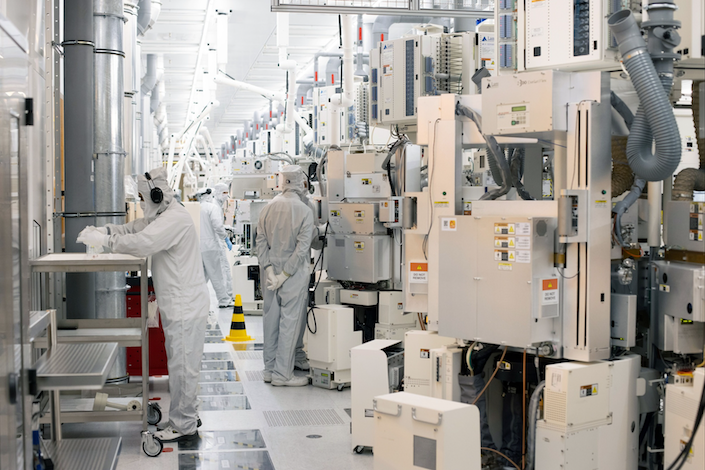 The Globalfoundries Inc. semiconductor fabrication plant